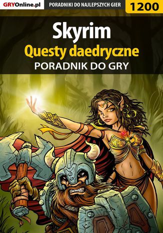 Skyrim - questy daedryczne - poradnik do gry Jacek "Stranger" Hałas - okladka książki
