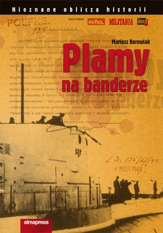 Plamy na banderze Mariusz Borowiak - okladka książki