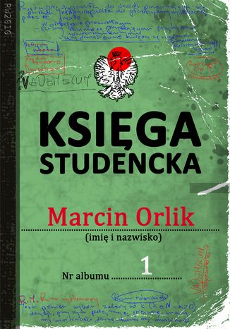 Księga studencka Marcin Orlik - okladka książki