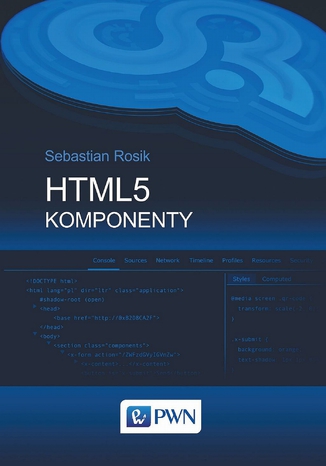 HTML5. Komponenty Sebastian Rosik - okladka książki