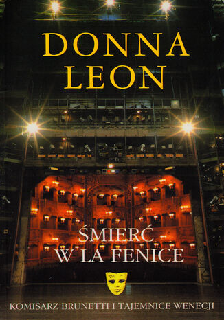 Śmierć w La Fenice Donna Leon - okladka książki