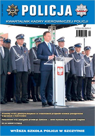 Policja 3/2015 Praca zbiorowa - okladka książki