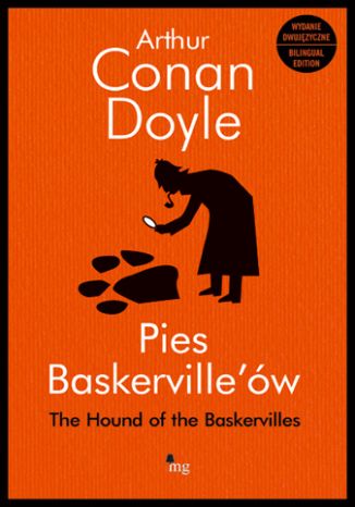 Pies Baskerville'ów - wydanie dwujęzyczne Arthur Conan-Doyle - okladka książki