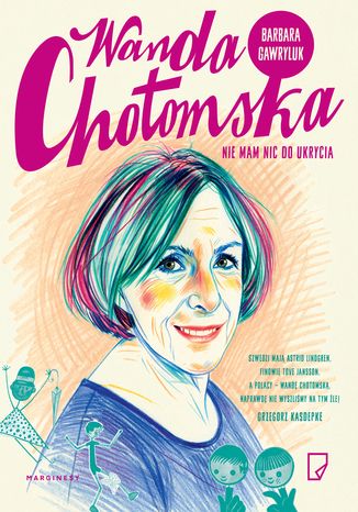 Wanda Chotomska Nie mam nic do ukrycia Barbara Gawryluk - okladka książki