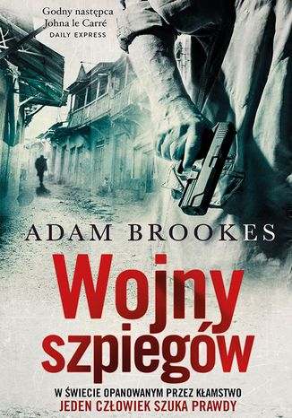 Wojny szpiegów Adam Brookes - okladka książki