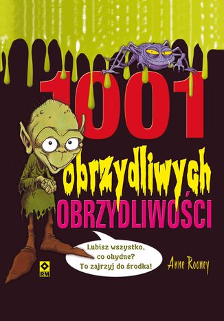 1001 obrzydliwych obrzydliwości Anne Rooney - okladka książki