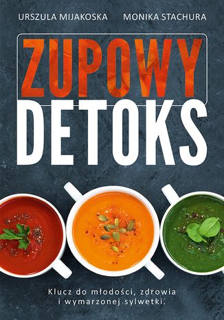 Zupowy detoks Urszula Mijakoska, Monika Stachura - okladka książki