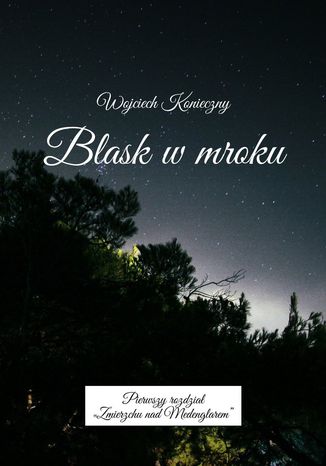 Blask w mroku Wojciech Konieczny - okladka książki