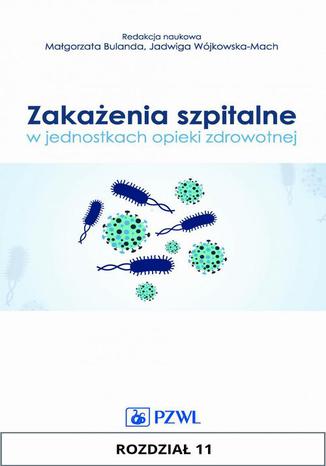 Zakażenia szpitalne w jednostkach opieki zdrowotnej. Rozdział 11. Ochrona zdrowia personelu medycznego Anna Szcztpta, Monika Bociąga - Jasik, Magdalena Baran - okladka książki