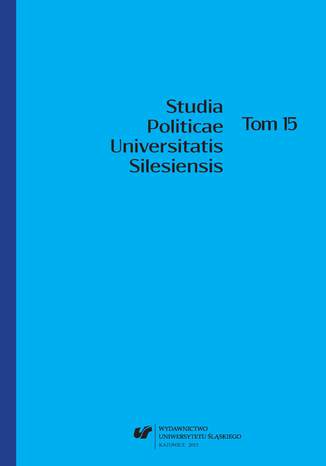 Studia Politicae Universitatis Silesiensis. T. 15 red. Jan Iwanek, Rafał Glajcar - okladka książki