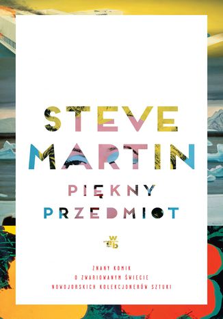 Piękny przedmiot Steve Martin - okladka książki