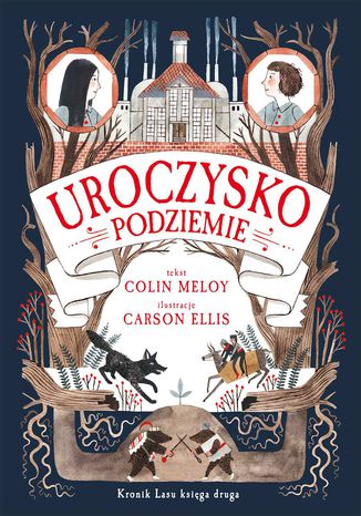 Uroczysko. Podziemie Colin Meloy - okladka książki