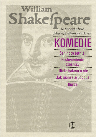 Komedie Wiliam Shakespeare - okladka książki