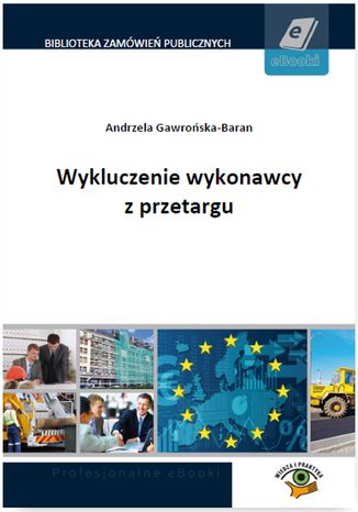 Wykluczenie wykonawcy z przetargu Andrzela Gawrońska-Baran - okladka książki