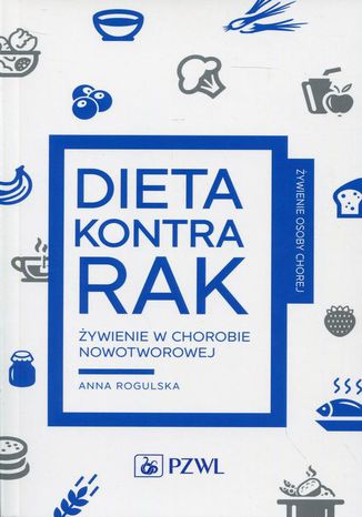 Dieta kontra rak Anna Rogulska - okladka książki