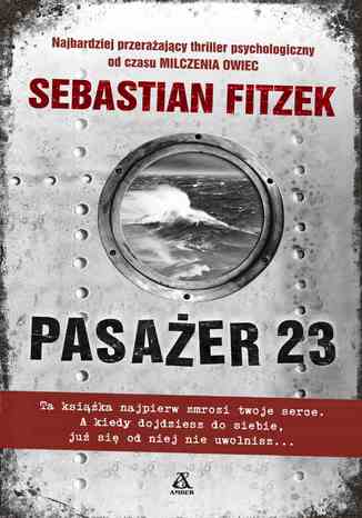 Pasażer 23 Sebastian Fitzek - okladka książki