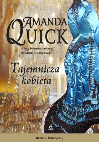 Tajemnicza kobieta Amanda Quick - okladka książki