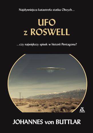 UFO z Roswell Johannes von Buttlar - okladka książki