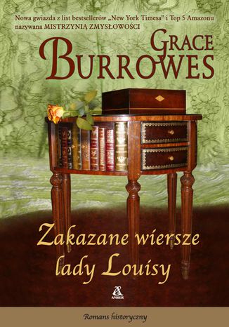 Zakazane wiersze lady Louisy Grace Burrowes - okladka książki