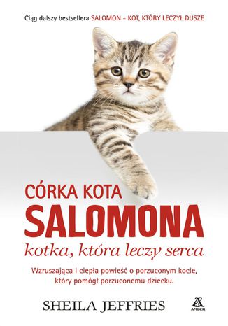 Córka kota Salomona - kotka, która leczy serca Sheila Jeffries - okladka książki