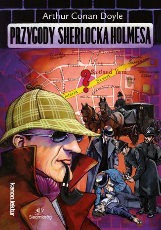 Przygody Sherlocka Holmesa Arthur Conan Doyle - okladka książki
