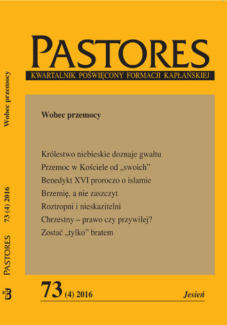 Pastores 73 (4) 2016 Zespół Redakcyjny - okladka książki