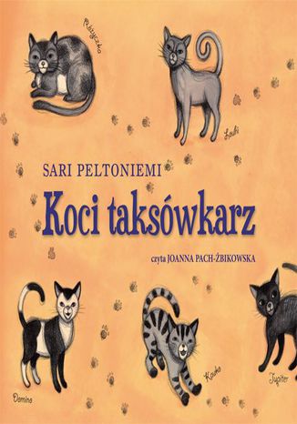 Koci taksówkarz Sari Peltoniemi - okladka książki