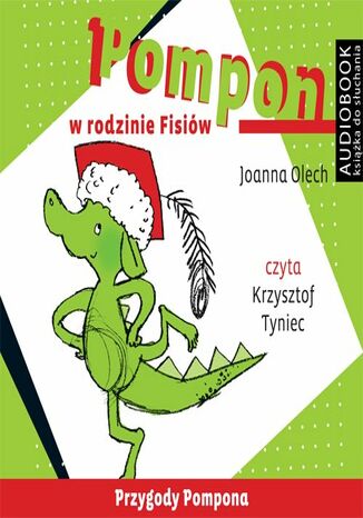 Pompon w rodzinie Fisiów Joanna Olech - okladka książki