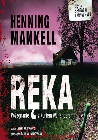 Ręka Henning Mankell - okladka książki