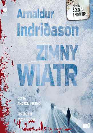Zimny wiatr Arnaldur Indridason - okladka książki