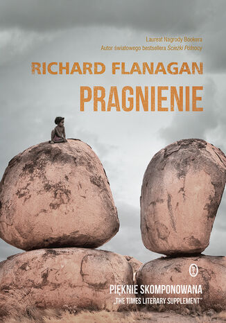 Pragnienie Richard Flanagan - okladka książki