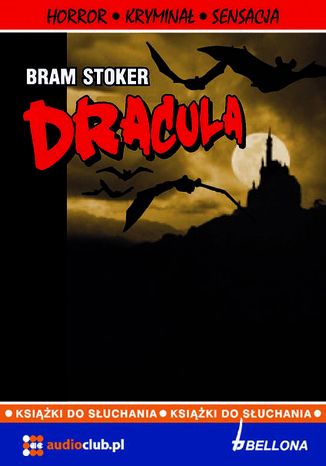 Dracula Bram Stoker - okladka książki