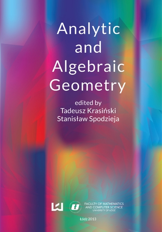 Analytic and Algebraic Geometry 1 Tadeusz Krasiński, Stanisław Spodzieja - okladka książki