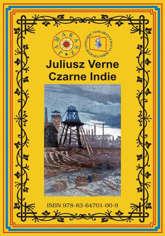 Czarne Indie Juliusz Verne - okladka książki