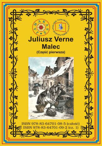 Malec. Część pierwsza Juliusz Verne - okladka książki