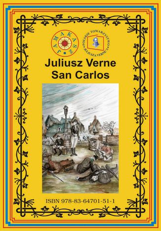 San Carlos Juliusz Verne - okladka książki