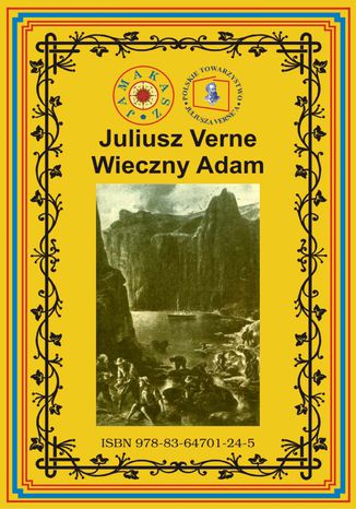 Wieczny Adam Juliusz Verne - okladka książki