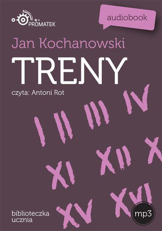 Treny Jan Kochanowski - okladka książki