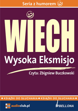 Wysoka Eksmisjo Stefan Wiechecki &#8222;Wiech&#8221; - okladka książki