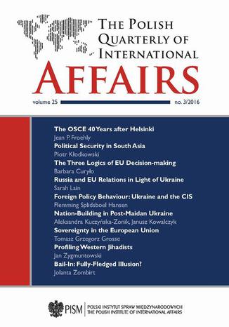 The Polish Quarterly of International Affairs 3/2016 Piotr Kłodkowski, Jolanta Zombirt, Sarah Laing, Janusz Kowalczyk, Tomasz Grzegorz Grosse, Jean P. Froehly, Barbara Curyło, Flemming Splidsboel Hansen, Alekandra Kuczyńska-Zonik, Jan Zygmuntowski - okladka książki