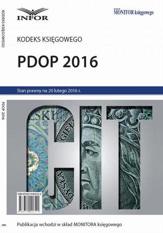 PDOP 2016 Praca zbiorowa - okladka książki