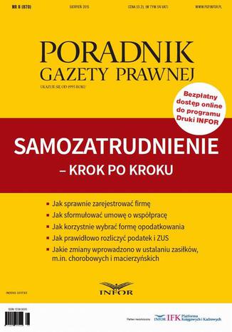 Samozatrudnienie - krok po kroku Grzegorz Ziółkowski - okladka książki