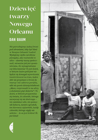 Dziewięć twarzy Nowego Orleanu Dan Baum - okladka książki