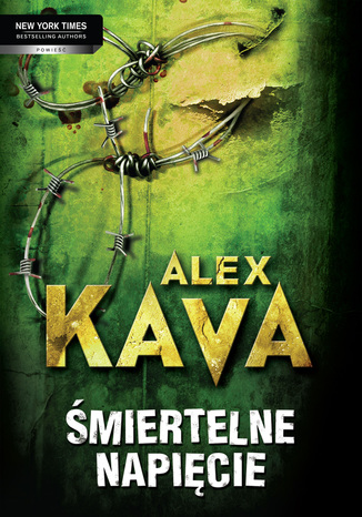 Śmiertelne napięcie Alex Kava - okladka książki