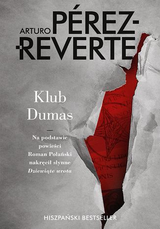 Klub Dumas Arturo Perez-Reverte - okladka książki