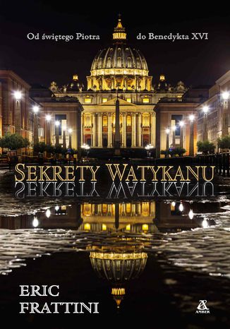 Sekrety Watykanu Eric Frattini - okladka książki