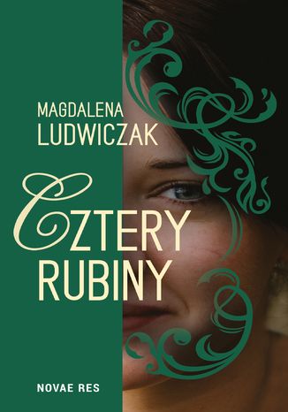 Cztery rubiny Magdalena Ludwiczak - okladka książki