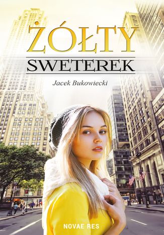 Żółty sweterek Jacek Bukowiecki - okladka książki
