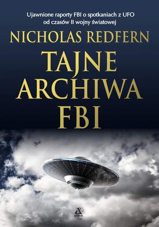 Tajne archiwa FBI Nicholas Redfern - okladka książki