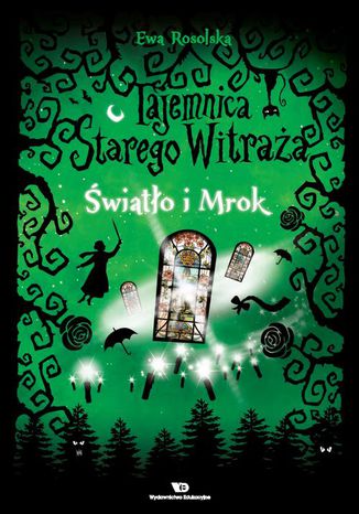 Tajemnica starego witraża - Tom 4. Światło i Mrok Ewa Rosolska - okladka książki